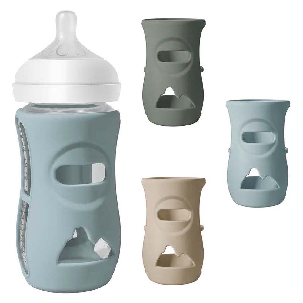 Silicone Baby Bottle Sleeves 3 Pack Philips Avent Compatible